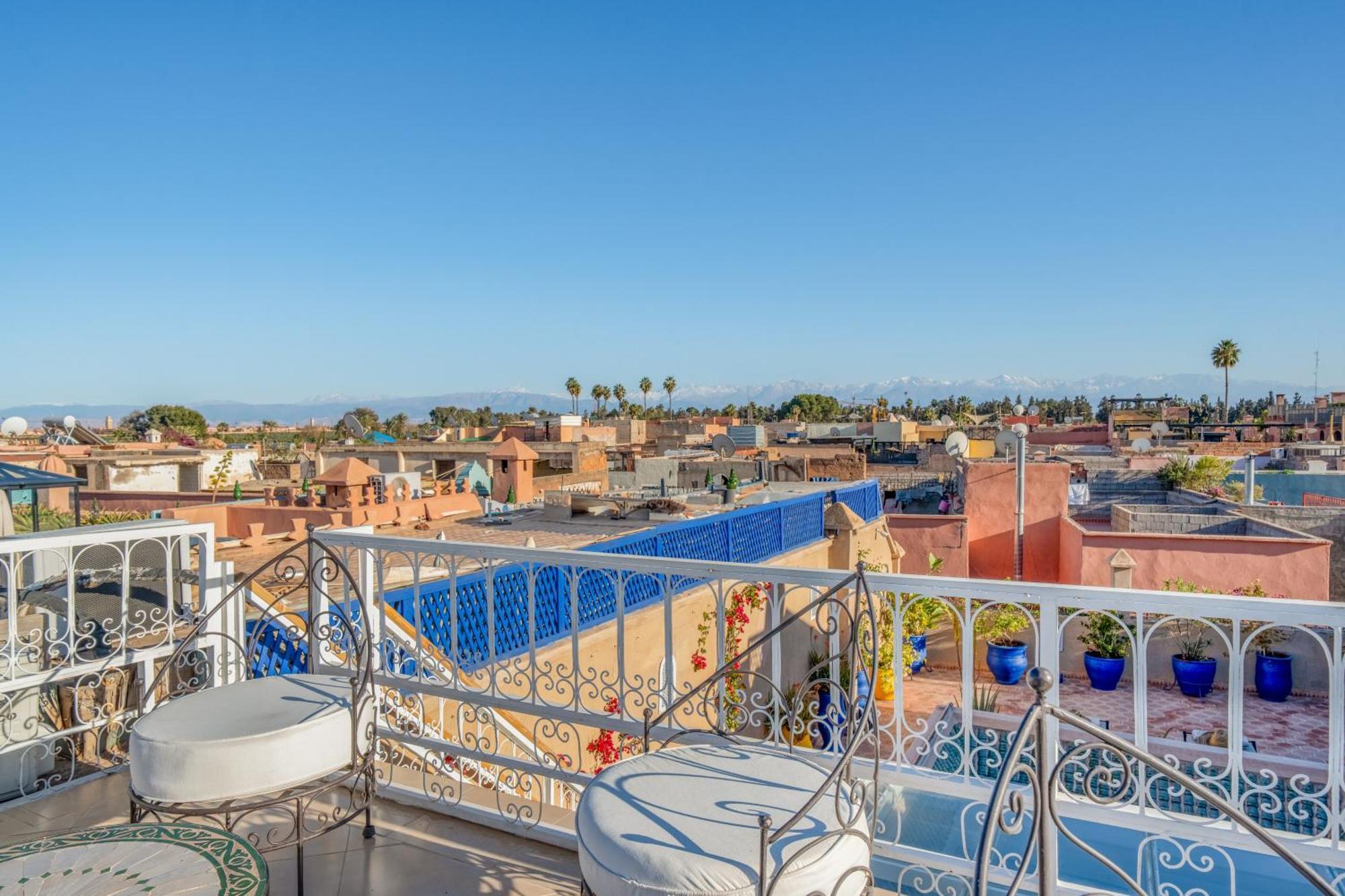 מרקש Riad Awinati Location Privatisee ,Piscine Chauffee , Beau Rooftop מראה חיצוני תמונה